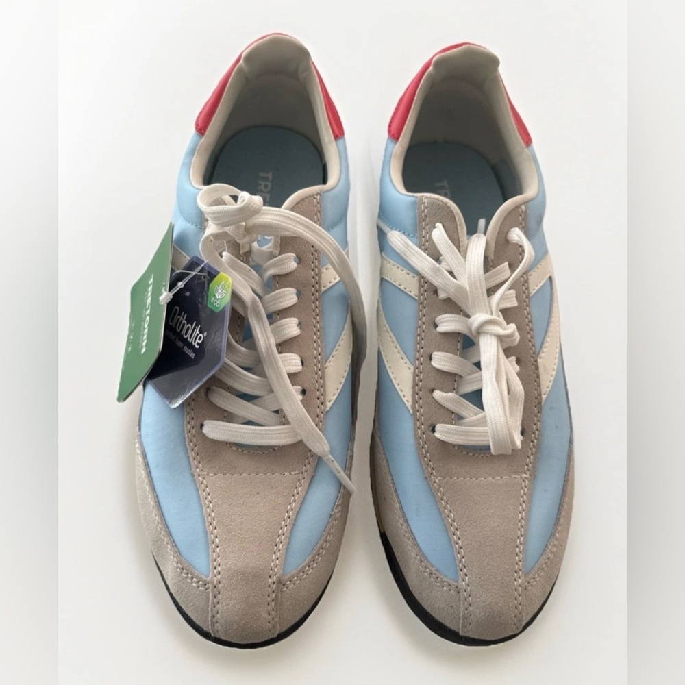 Tretorn Womens Rawlins 2.0 MIAMI BLUE Sneaker Size 8 - NWT No Box - Picture 2 of 7